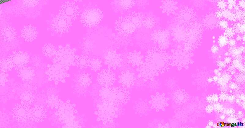 Snowflakes and Christmas tree clipart pink background №40669