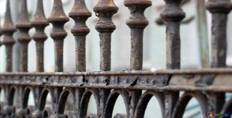 Forged old fence №42066