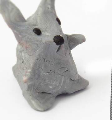 FX №70525 Plasticine rabbit