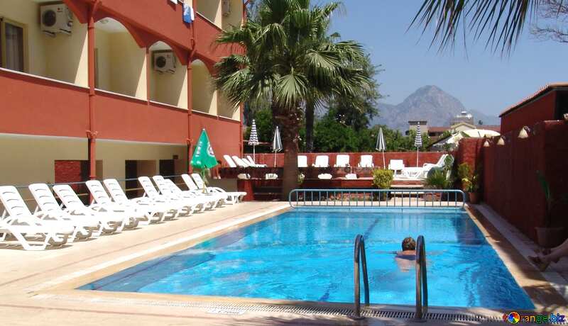 Small  Hotel   pool resort №8367