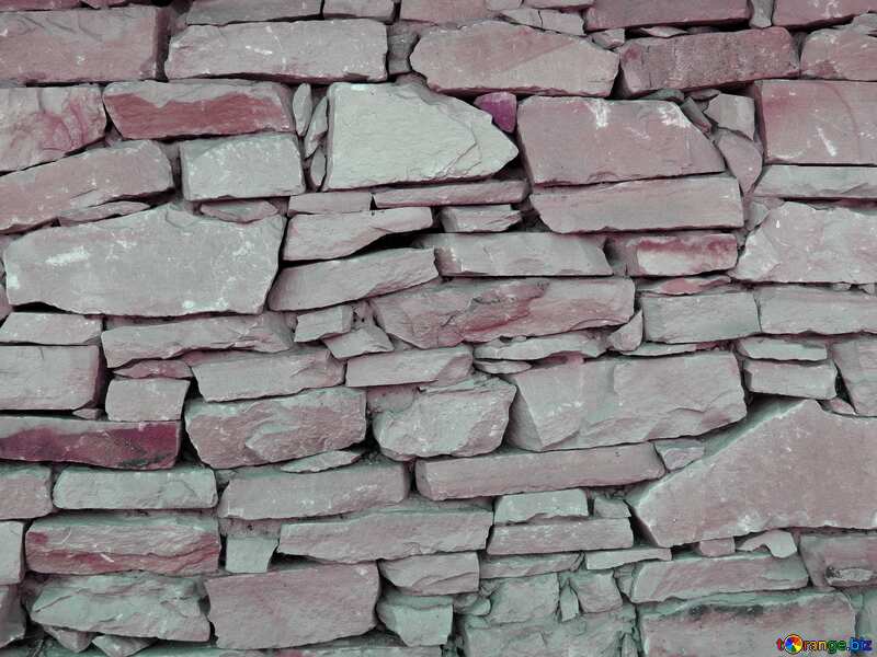 Colore rosso. Texture di muratura in pietra. №28551