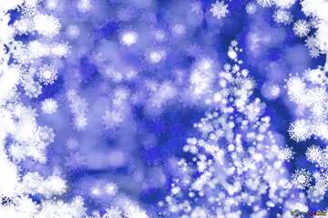 FX №73936 Blue background Christmas and new year