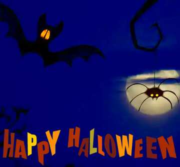 FX №73611 halloween card background