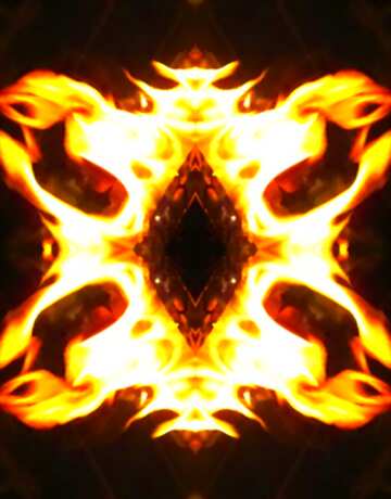 FX №73337 Fire flames pattern