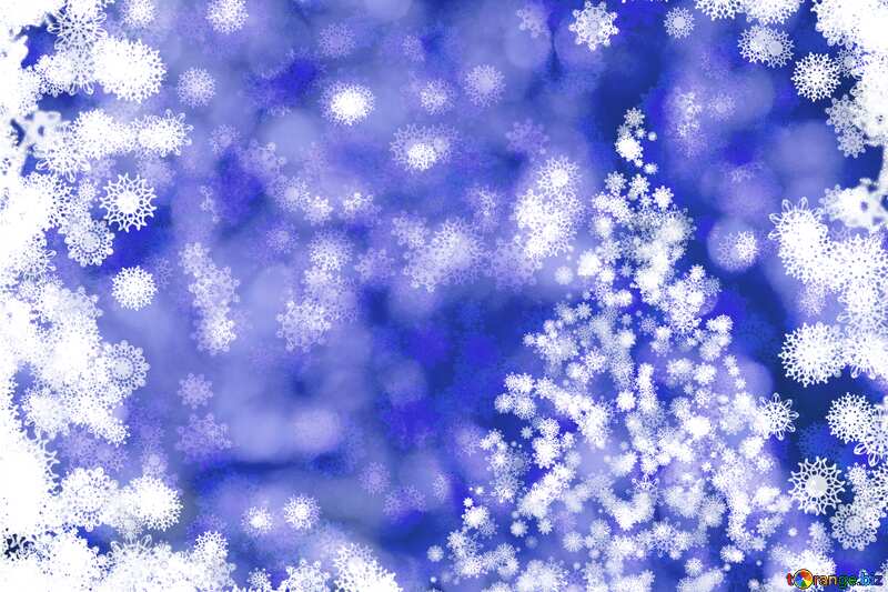 Blue background Christmas and new year №40703