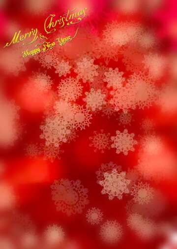 FX №75084 Christmas red background  merry christmas frame