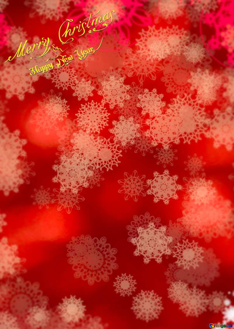 Christmas red background  merry christmas frame №40682