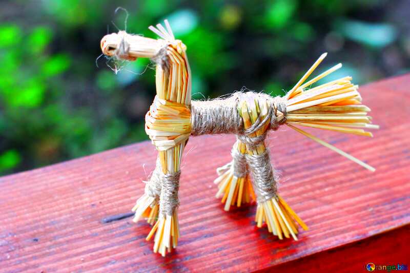 straw horse №34808