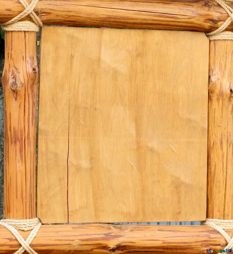 Blank wood  frame template wooden texture №46000