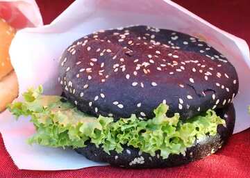 FX №77585 Black burger 