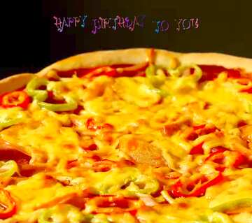 FX №77811 Happy Birthday Pizza  