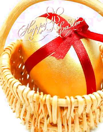 The effect of light. Vivid Colors. Fragment. Happy Easter card. 