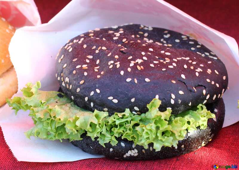 Black burger  №47418