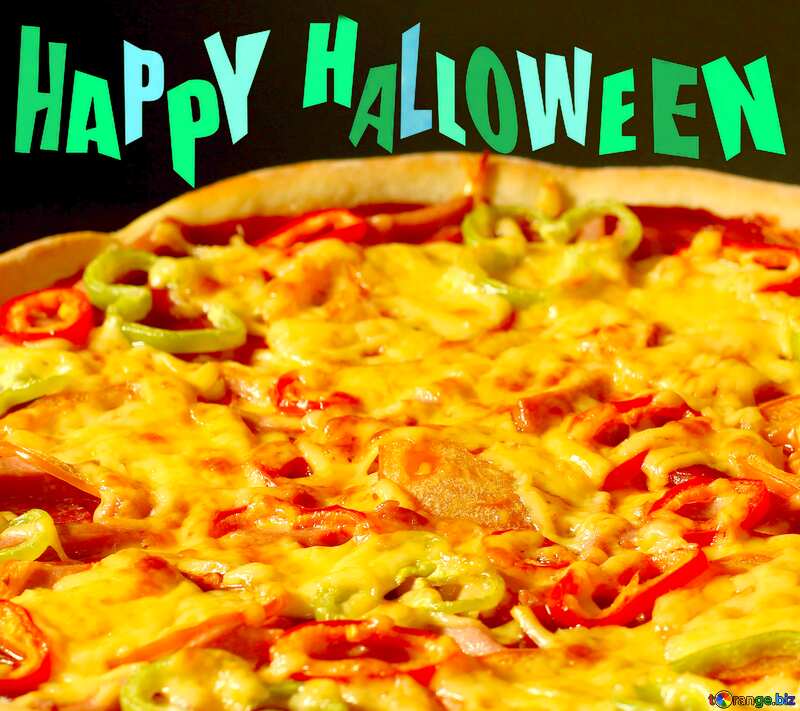 Halloween Pizza     №38036