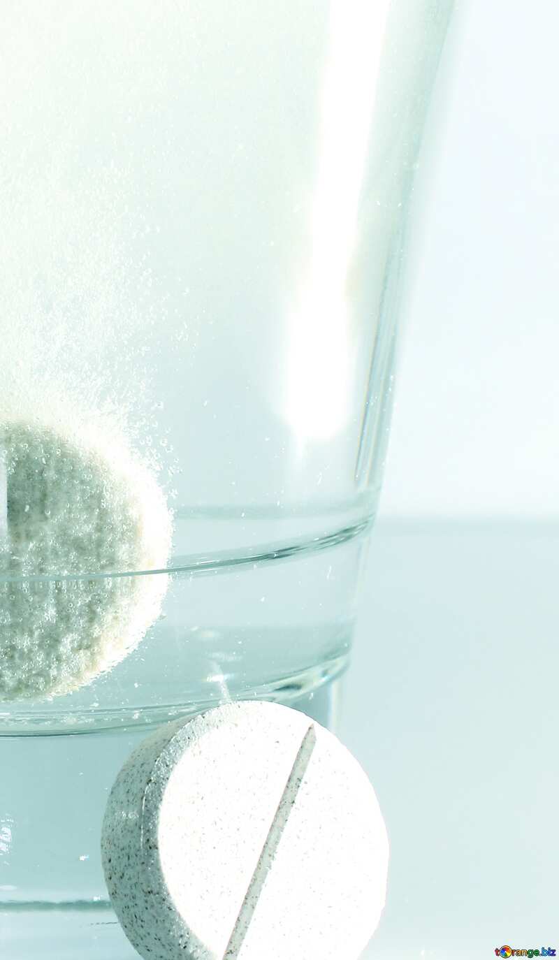 Soluble tablets in glass №19983