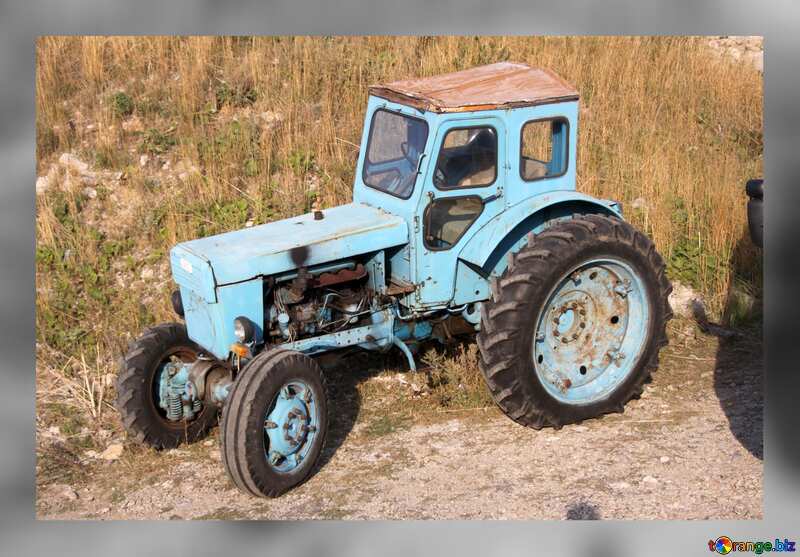 Soviet tractor  №2281