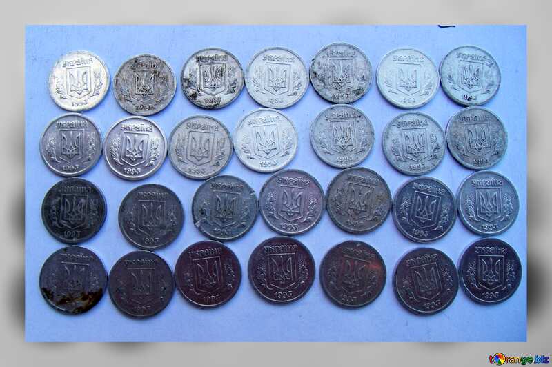 Ukrainian metal  coins    №9504