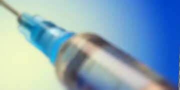 FX №81362 vaccine bottle blur frame