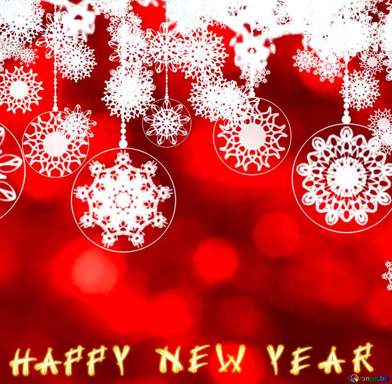 HAPPY NEW YEAR clipart background №40712