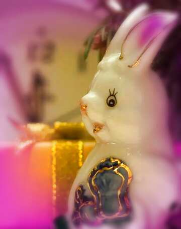FX №84297 Christmas rabbit