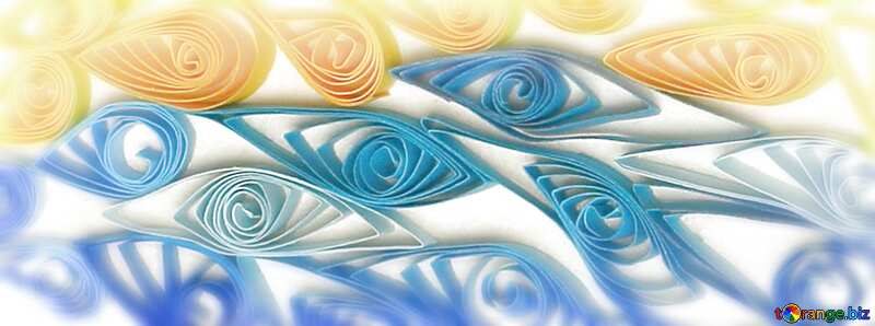 Quilling  background №35488