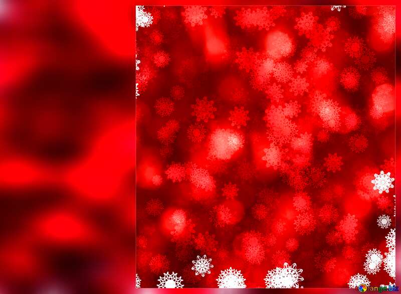 Red Christmas background blank card №40707