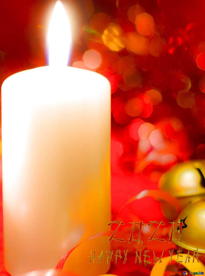  Christmas candle №15060