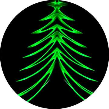 FX №91204 green light looking like a xmas tree