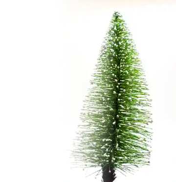 FX №94298 Christmas Tree green  on white background