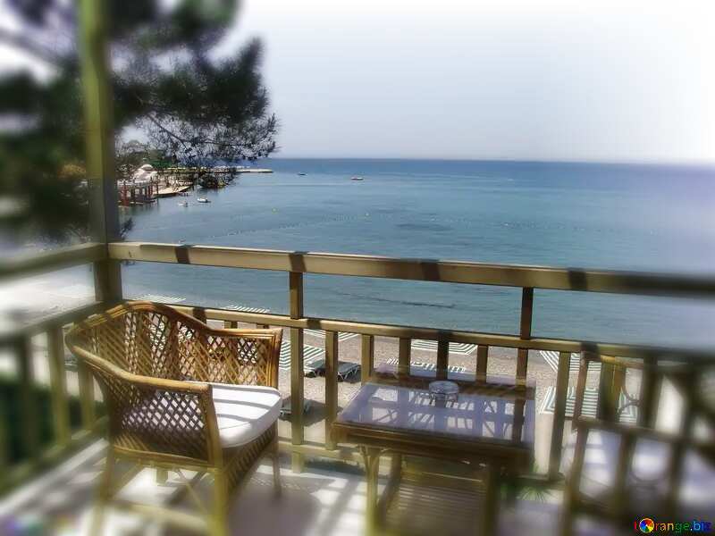 Hotel views at sea blur frame №7904