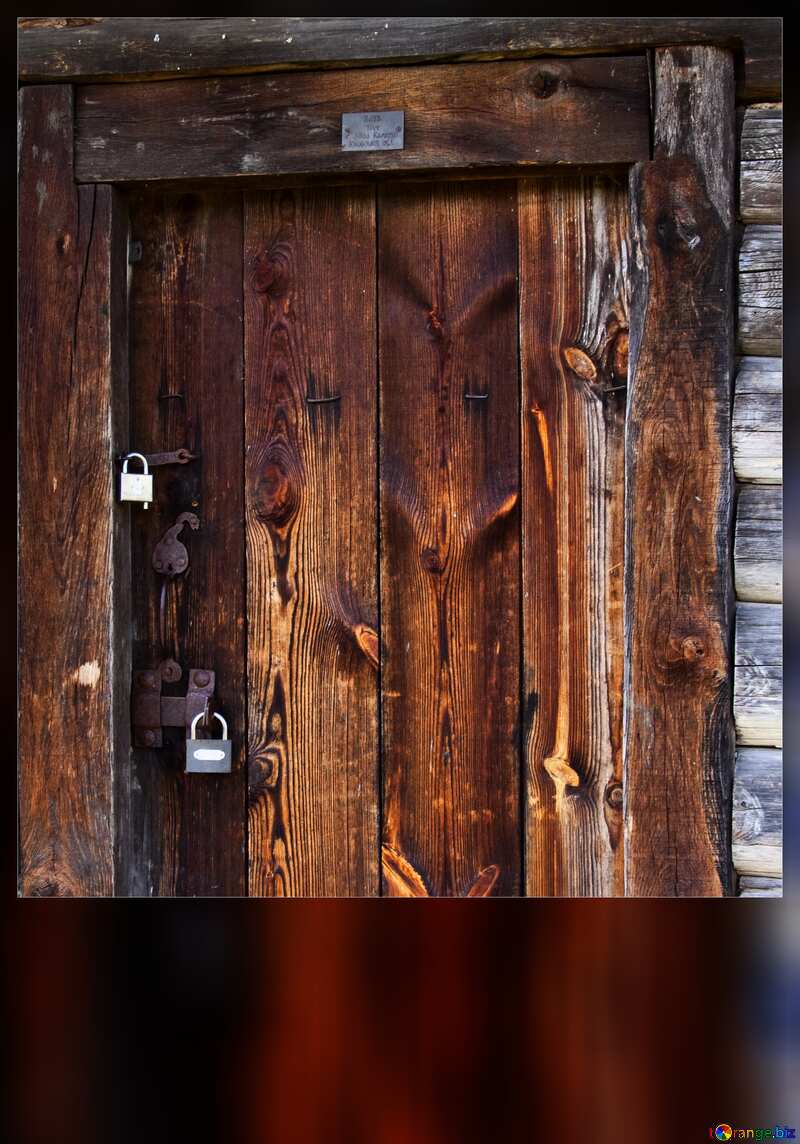 door locks blank card №3307