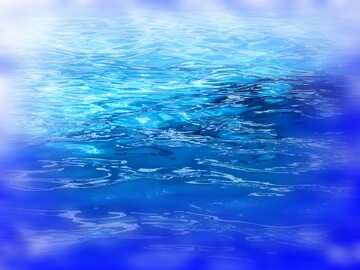 FX №97868 Deep blue  water