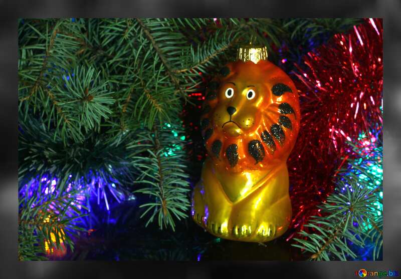 Leo christmas tree decoration №2754