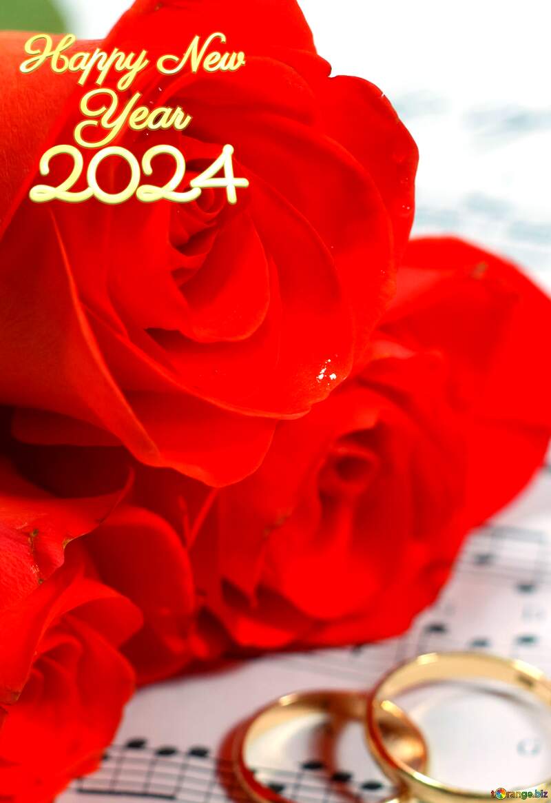 Wedding happy new year 2024 Download free picture №98882