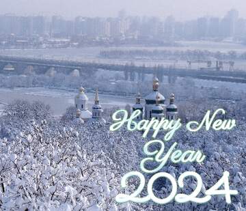 FX №99206 Kiev happy new year 2024