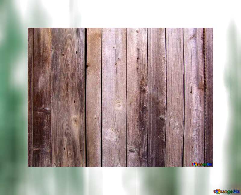 Old wood boards border frame №5336