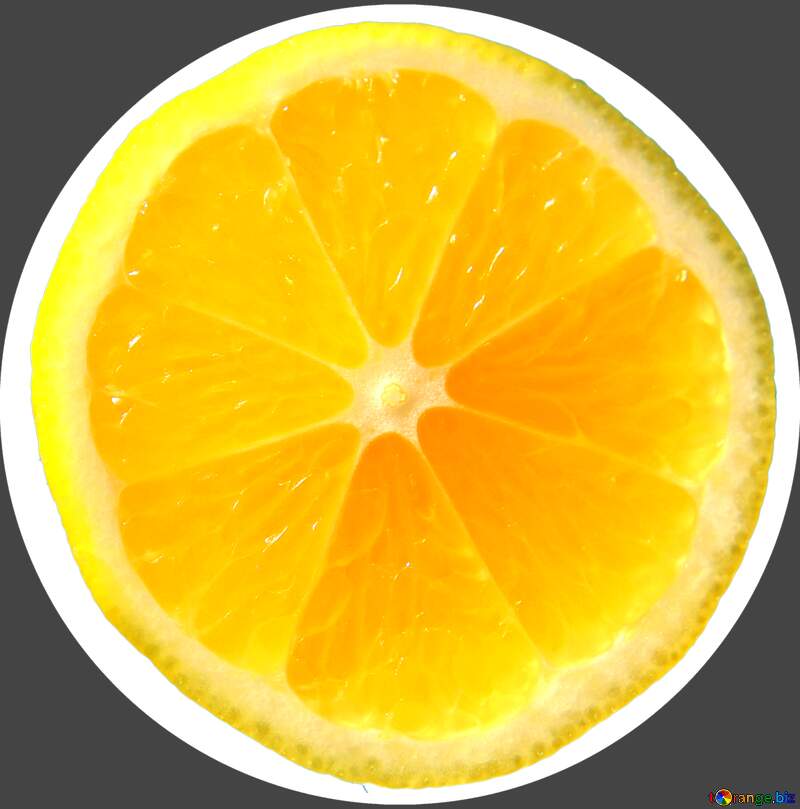 orange fruit  infographic presentation template №40743